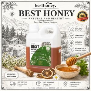 best honey madu asli aromatic 1kg/500gr