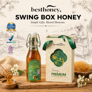 best honey hampers premium madu murni botol kaca swing eksklusif