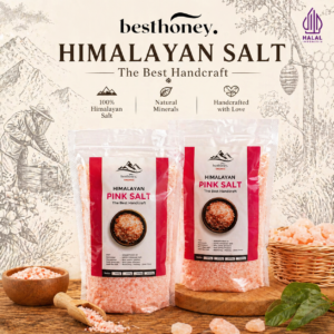 best honey garam himalaya organik pink himalayan salt alami