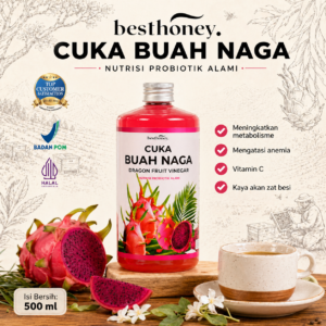 best honey cuka buah naga with mothers 250 ml & 500ml