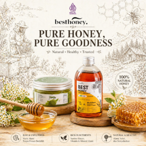 besthoney bundling madu multiflora original 350gr dan matcha 100gr